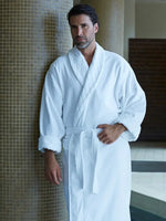 Load image into Gallery viewer, Mansfield Luxe Lounge Elegant Terry Velour Robe