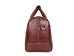 Load image into Gallery viewer, Leather Travel Duffle Bag