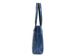 Load image into Gallery viewer, Leather Myra Tote Bag Abyss Blue