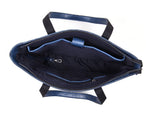 Load image into Gallery viewer, Leather Myra Tote Bag Abyss Blue