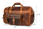 Load image into Gallery viewer, Souris Leather Travel Bag