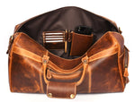 Load image into Gallery viewer, Souris Leather Travel Bag