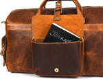 Load image into Gallery viewer, Souris Leather Travel Bag