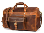 Load image into Gallery viewer, Souris Leather Travel Bag