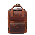 Load image into Gallery viewer, Tolredo Richmond City Leather Backpack Midnight Oak – Unisex & Handcrafted