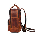 Load image into Gallery viewer, Tolredo Richmond City Leather Backpack Midnight Oak – Unisex & Handcrafted