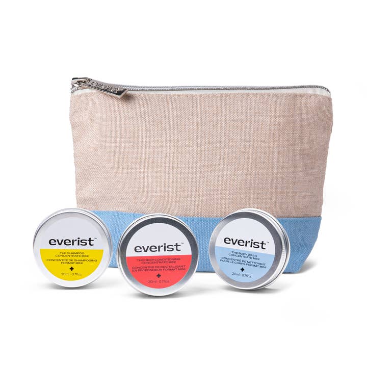 Everist The Shower Essentials Travel Kit