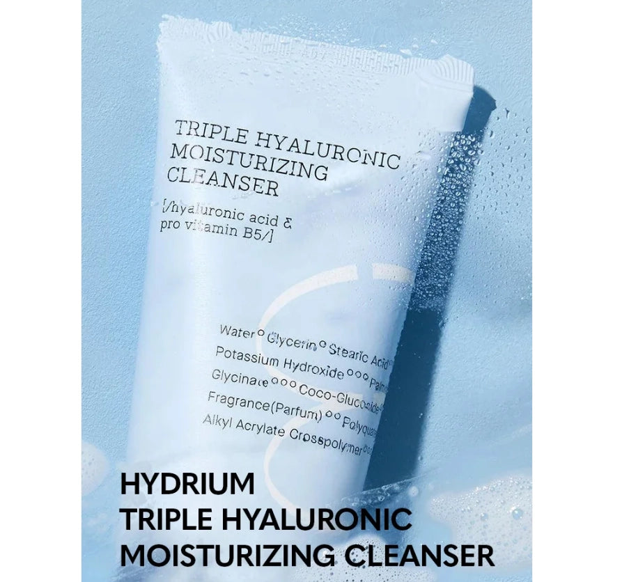 Cosrx Hydrium Triple Hyaluronic Moisturizing Cleanser 150ml