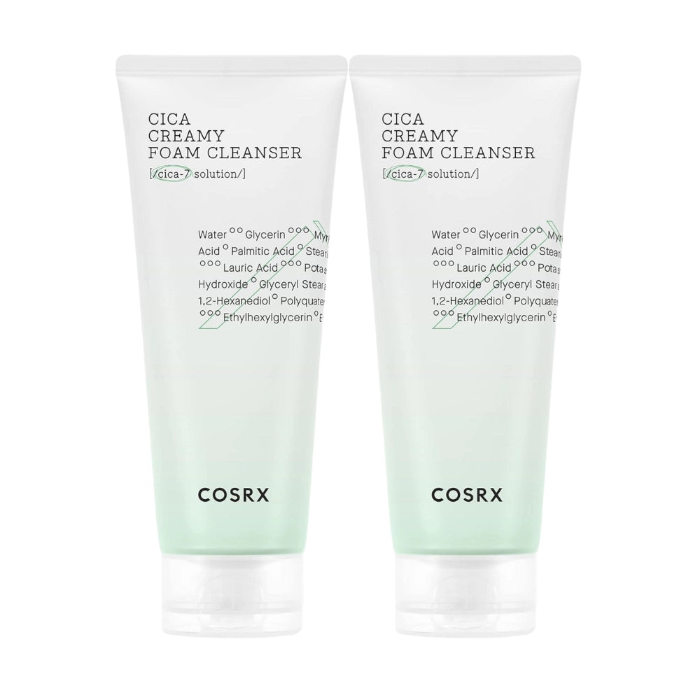 Cosrx Pure Fit Cica Creamy Foam Cleanser 150ml 2ea