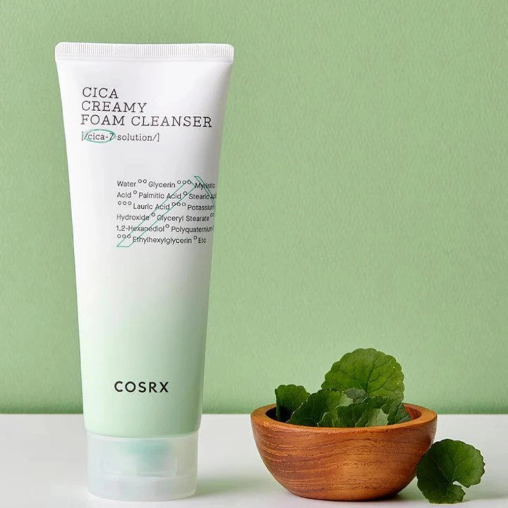 Cosrx Pure Fit Cica Creamy Foam Cleanser 150ml 2ea