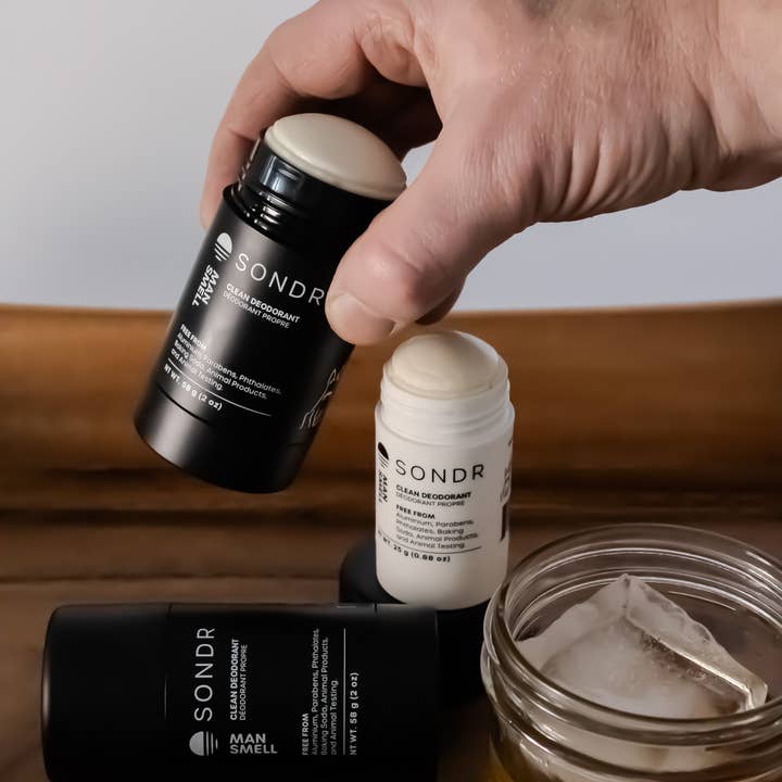 SONDR Full Size Cedarwood Whiskey (Aka Man Smell) Deodorant