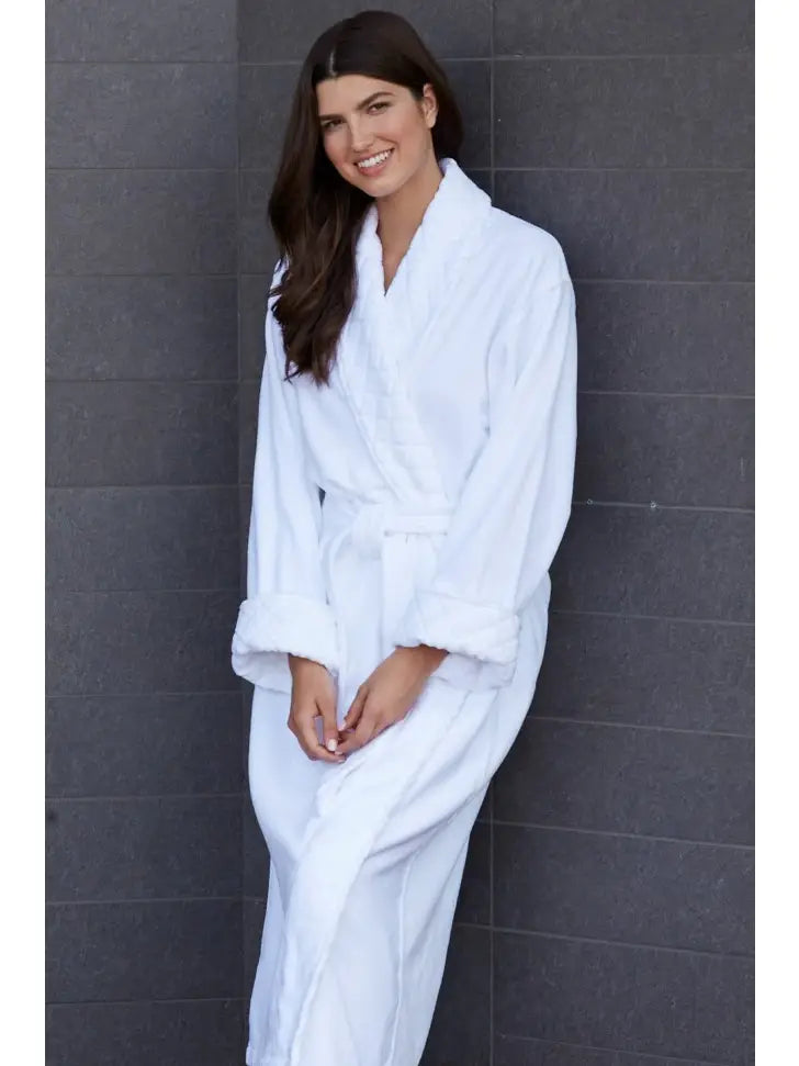 Mansfield Luxe Lounge Elegant Terry Velour Robe