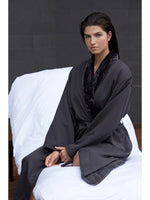 Load image into Gallery viewer, Mansfield Luxe Lounge Microfiber Shimmer Lined Robe