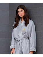 Load image into Gallery viewer, Mansfield Luxe Lounge Microfiber Shimmer Lined Robe