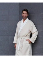 Load image into Gallery viewer, Mansfield Luxe Lounge Microfiber Shimmer Lined Robe