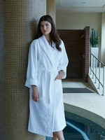 Load image into Gallery viewer, Mansfield Luxe Lounge Spa Plush with Shawl Collar Robe