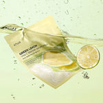 Load image into Gallery viewer, Anua Green Lemon Vita C Blemish Serum Mask 25ml × 10ea