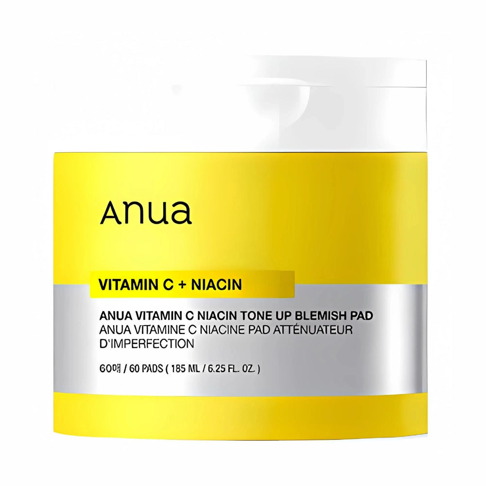 Anua Vitamin C+ Niacin Tone Up Blemish Pad — 185ml / 60ea