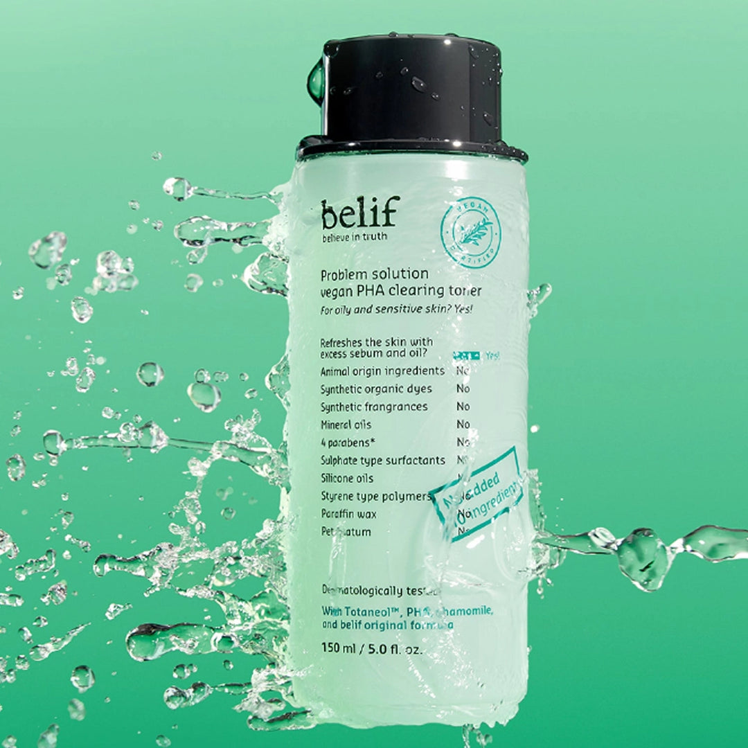 Belif Problem Solution Vegan Pha Clearing Toner 150ml
