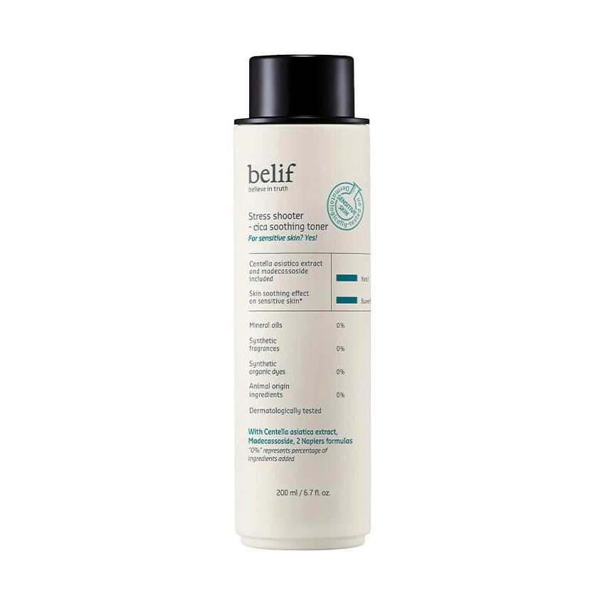 Belif Stress Shooter Cica Soothing Toner 200ml