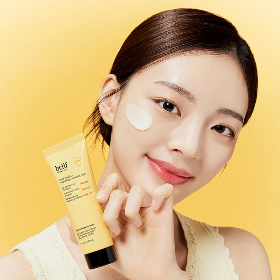 Belif Super Knights – Vita Collagen Wrapping Mask 70ml