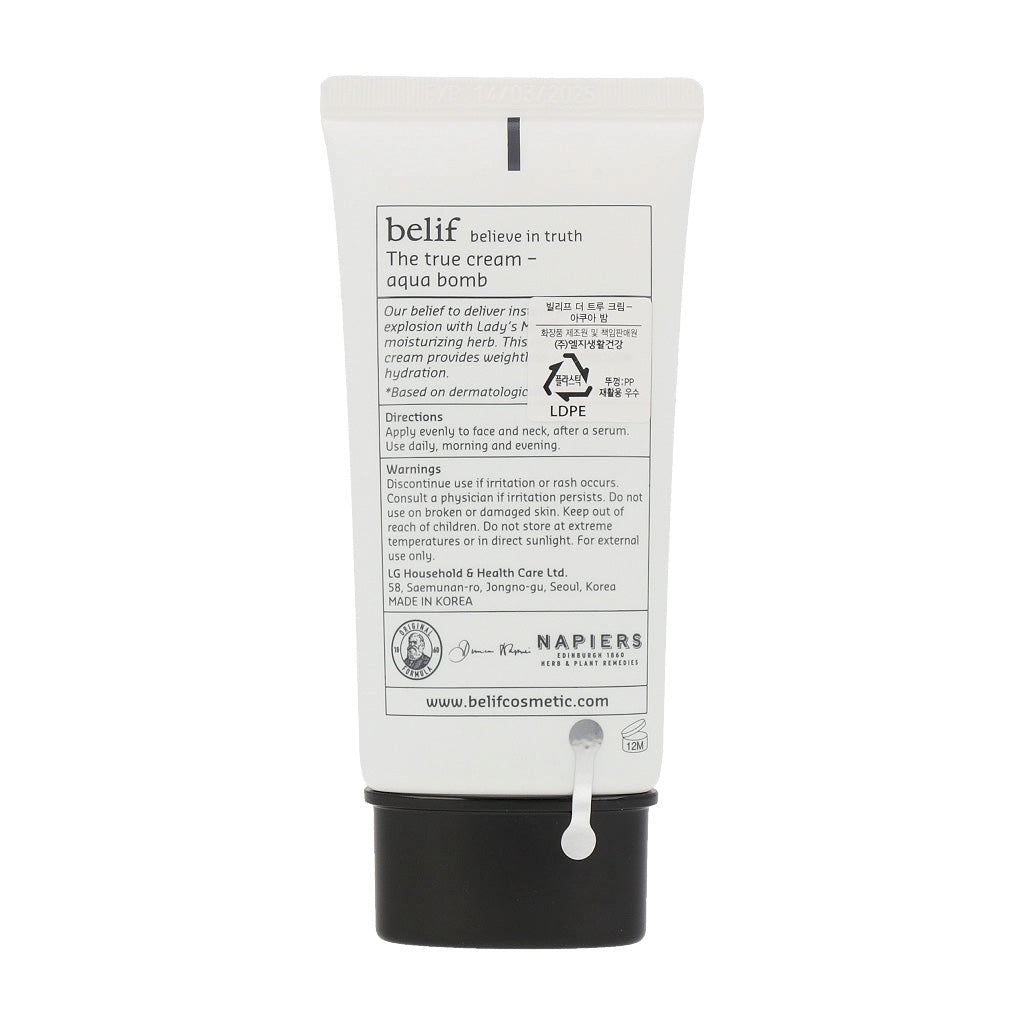 Belif the True Cream Aqua 75ml (Tube)