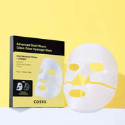 Cosrx Advanced Snail Mucin Glass Glow Hydrogel Mask 34g X 3