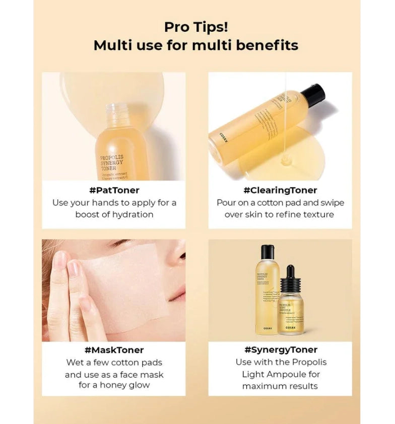 Cosrx Full Fit Propolis Synergy Toner 150ml / 280ml