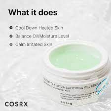Cosrx Hydrium Green Tea Aqua Soothing Gel Cream 50ml