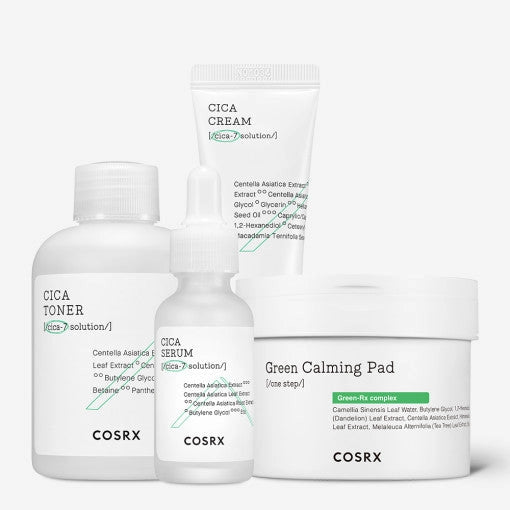 Cosrx Pure Fit Cica Calming 4-Piece Set