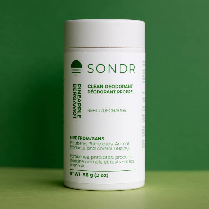 SONDR 58G Pineapple Bergamot Deodorant Refill