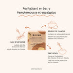 Load image into Gallery viewer, BKIND Conditioner Bar Grapefruit and Eucalyptus for Normal to Oily Hair