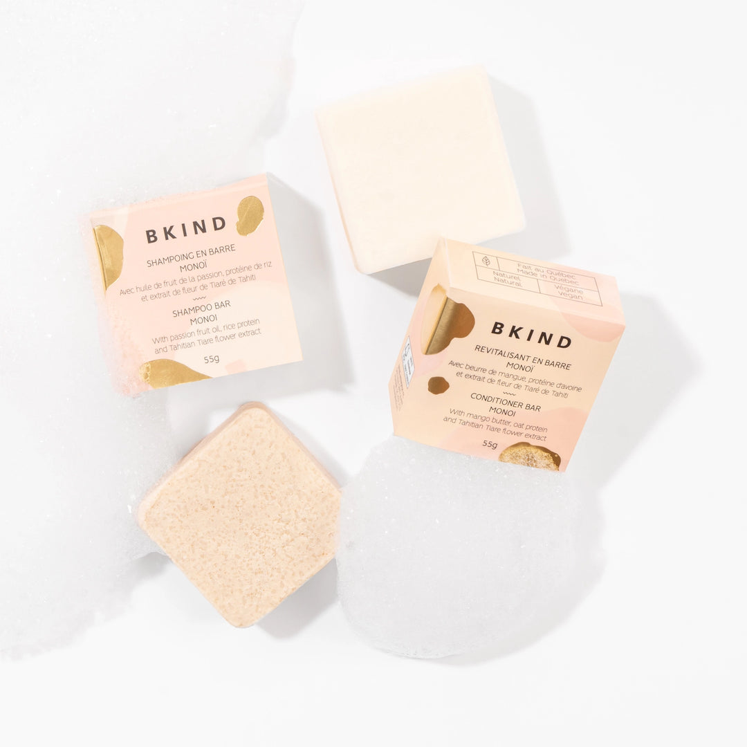 BKIND Conditioner Bar Monoi for Dry or Thin Hair