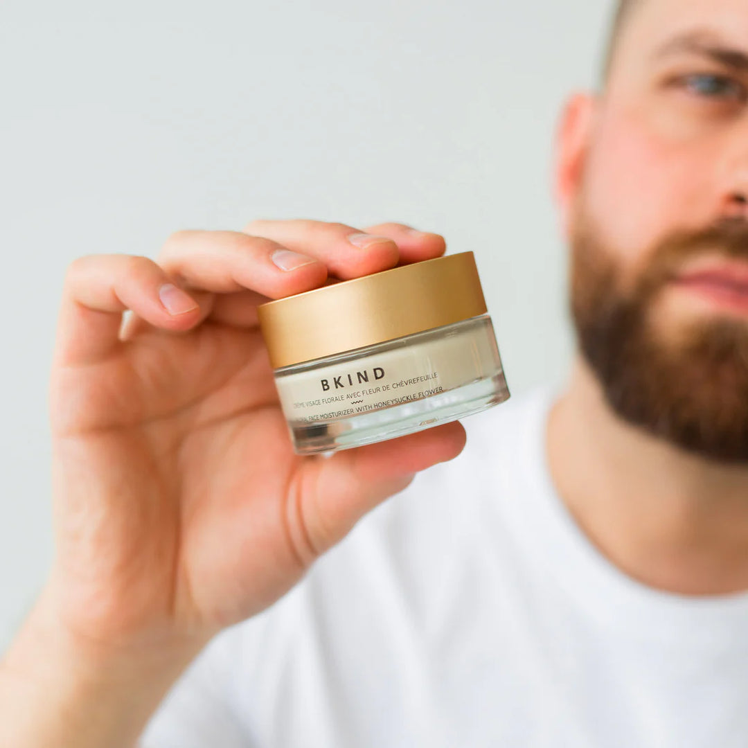 BKIND Floral Face Moisturizer with Hyaluronic Acid Day & Night