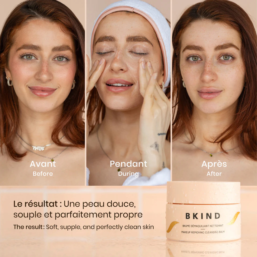 BKIND Makeup Removing Cleansing Balm with Apricot and Jojoba Oils