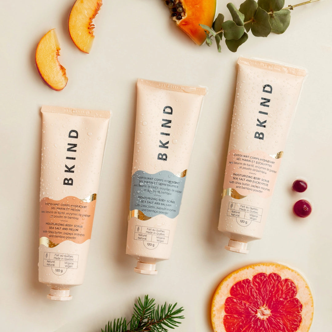 BKIND Moisturizing Body Scrub - Sea salt and balsam