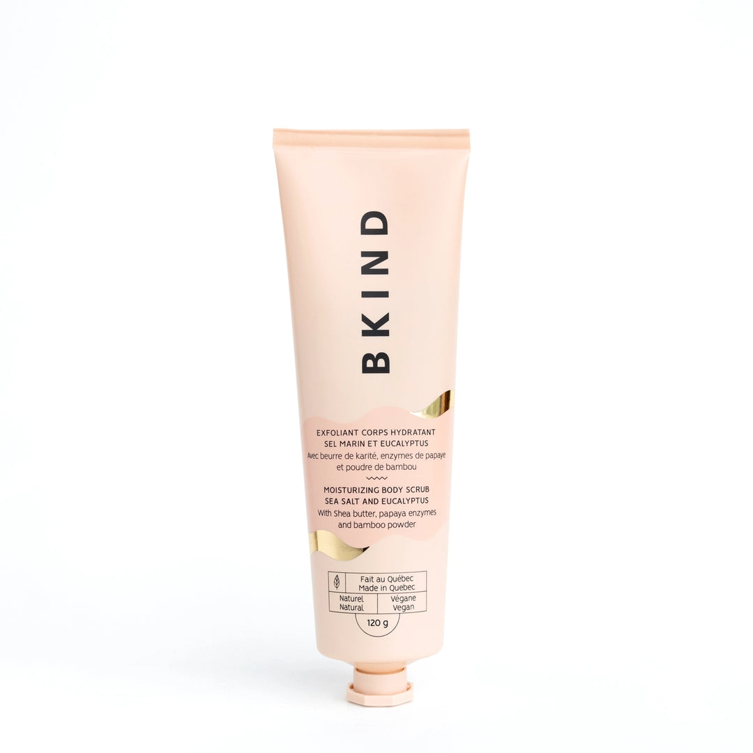 BKIND Moisturizing Body Scrub - Sea Salt and Eucalyptus