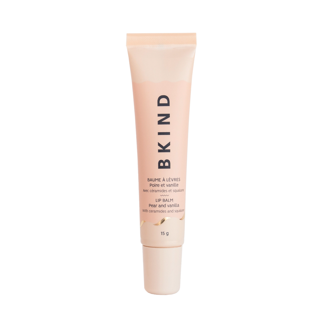 BKIND Nourishing Ceramide Lip Balm Pear and Vanilla