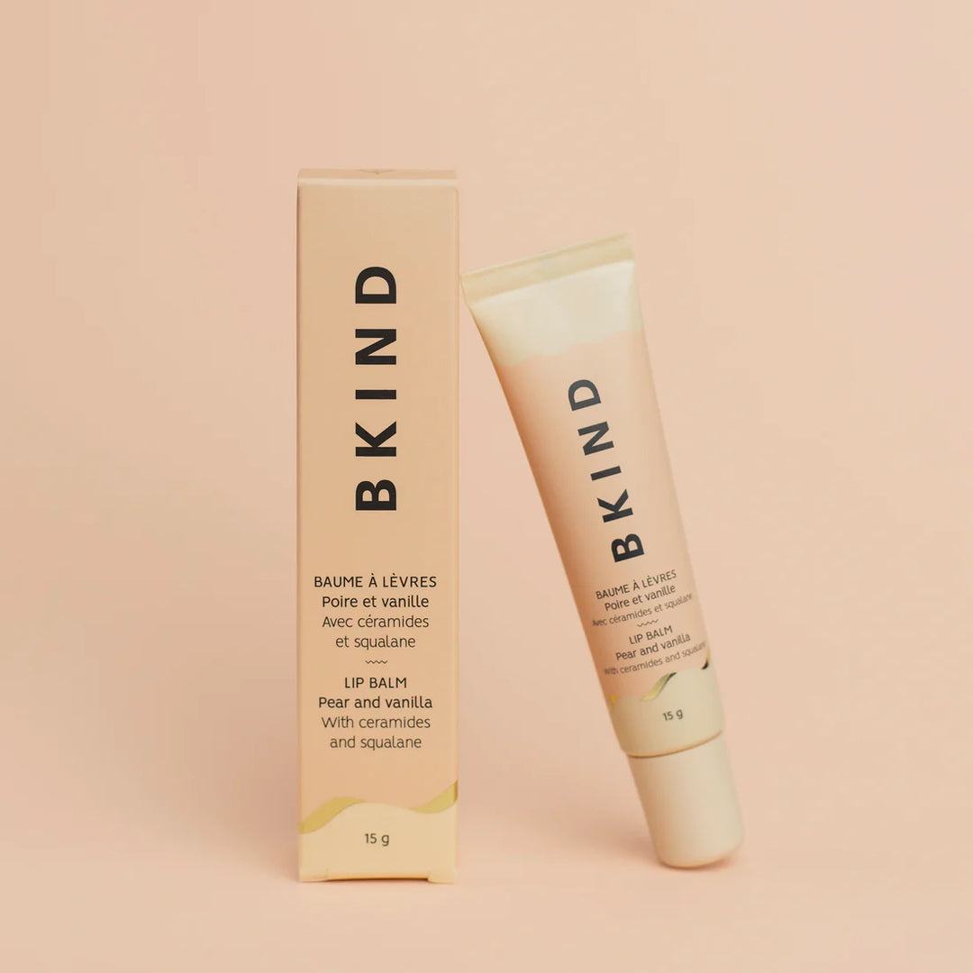 BKIND Nourishing Ceramide Lip Balm Pear and Vanilla