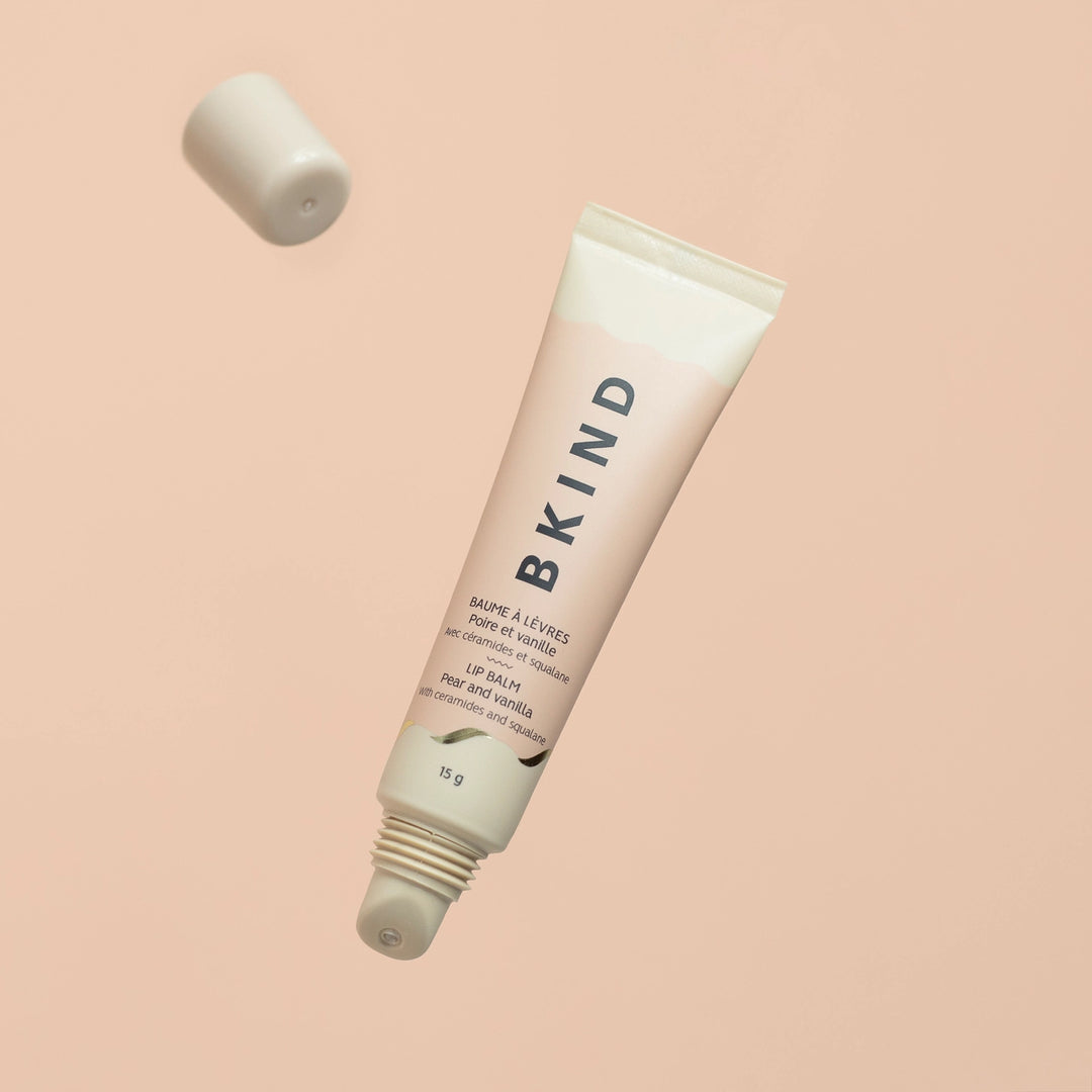 BKIND Nourishing Ceramide Lip Balm Pear and Vanilla
