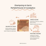 Load image into Gallery viewer, BKIND Shampoo Bar Grapefruit and Eucalyptus for normal and/or oily hair