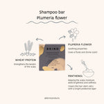 Load image into Gallery viewer, BKIND Shampoo Bar Plumeria Flower for Coily and Curly Hair
