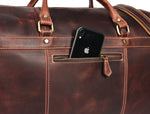 Load image into Gallery viewer, Dorval Leather Travel Bag – Rugged Elegance for Modern Explorers
