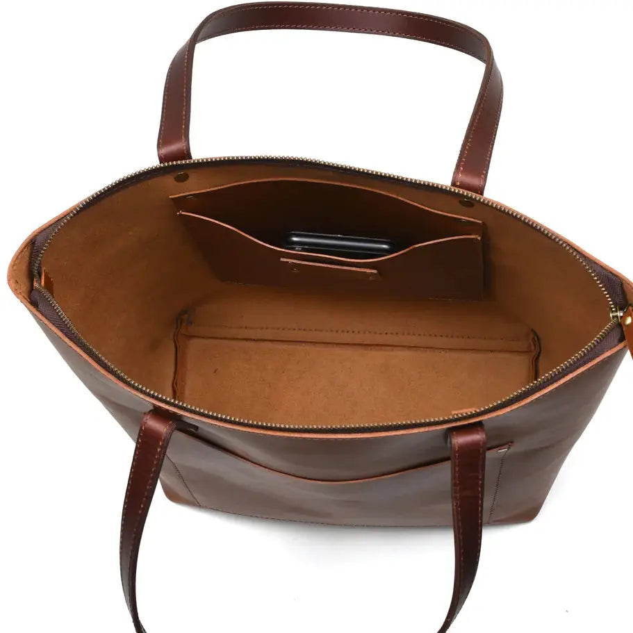 Cassidy Leather Tote Bag