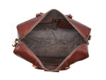 Load image into Gallery viewer, Leather Travel Duffle Bag