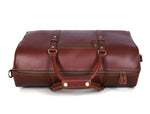 Load image into Gallery viewer, Leather Travel Duffle Bag