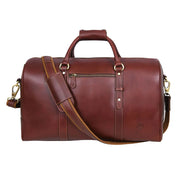 Leather Travel Duffle Bag