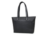 Load image into Gallery viewer, Leather Myra Tote Bag Black
