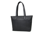 Load image into Gallery viewer, Leather Myra Tote Bag Black
