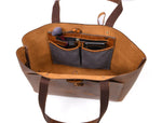 Load image into Gallery viewer, Leather Willow Tote